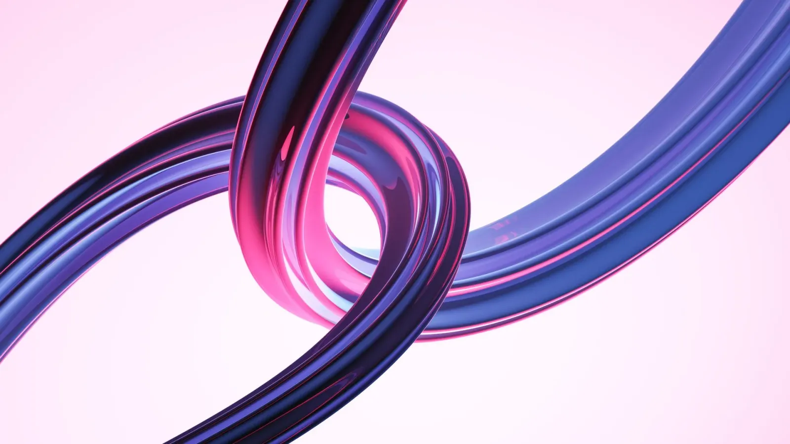 Interwoven abstract paths representing consulting decisions converging into a roadmap